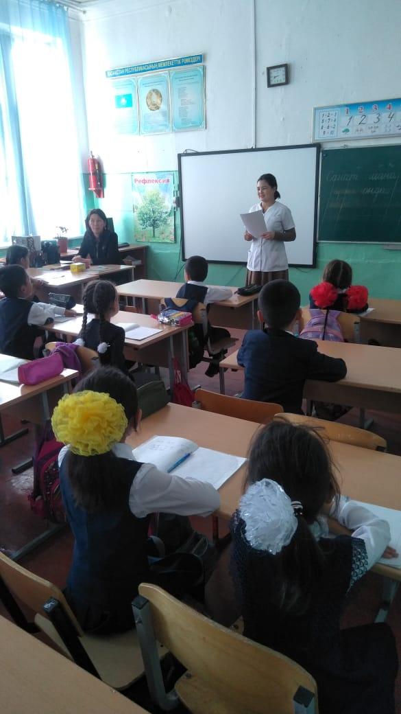 Дұрыс тамақтану тақырыбында атқарылатын іс-шаралар