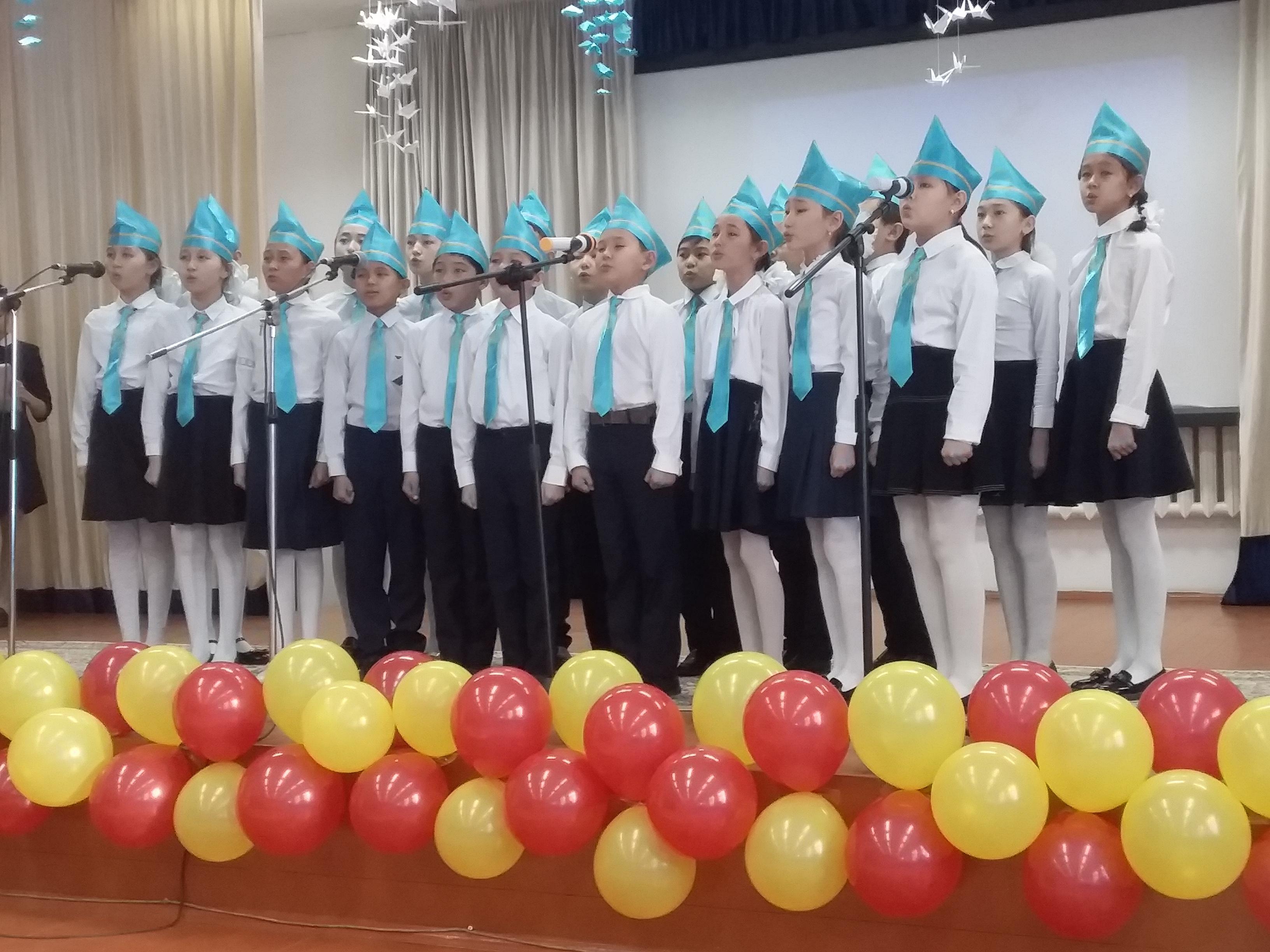 Конкурс патриотической песни среди учащихся 5-7 классов