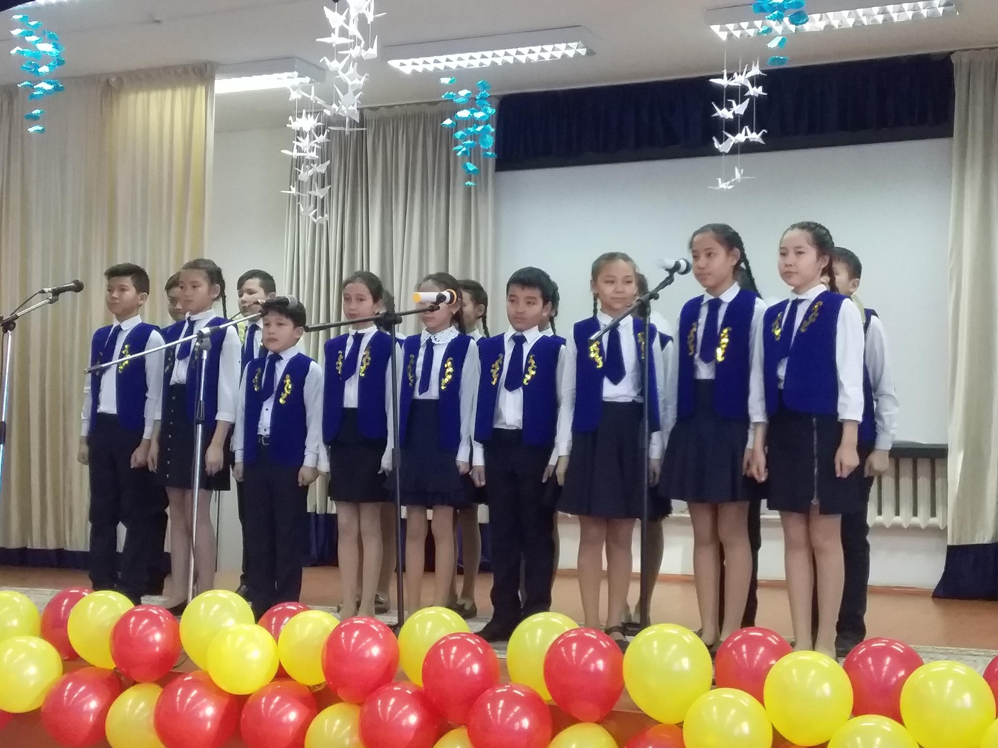 Конкурс патриотической песни среди учащихся 5-7 классов