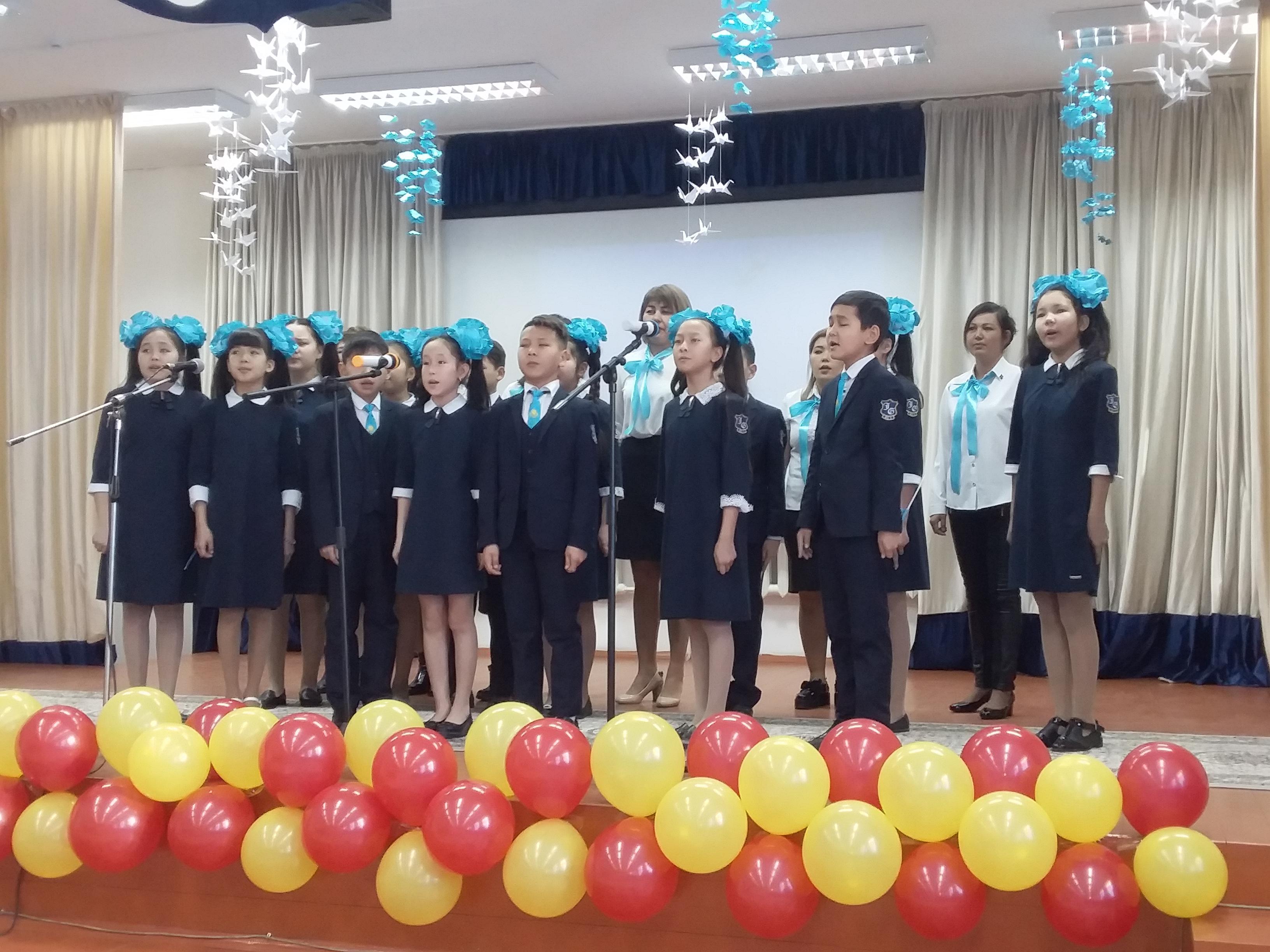 Конкурс патриотической песни среди учащихся 5-7 классов