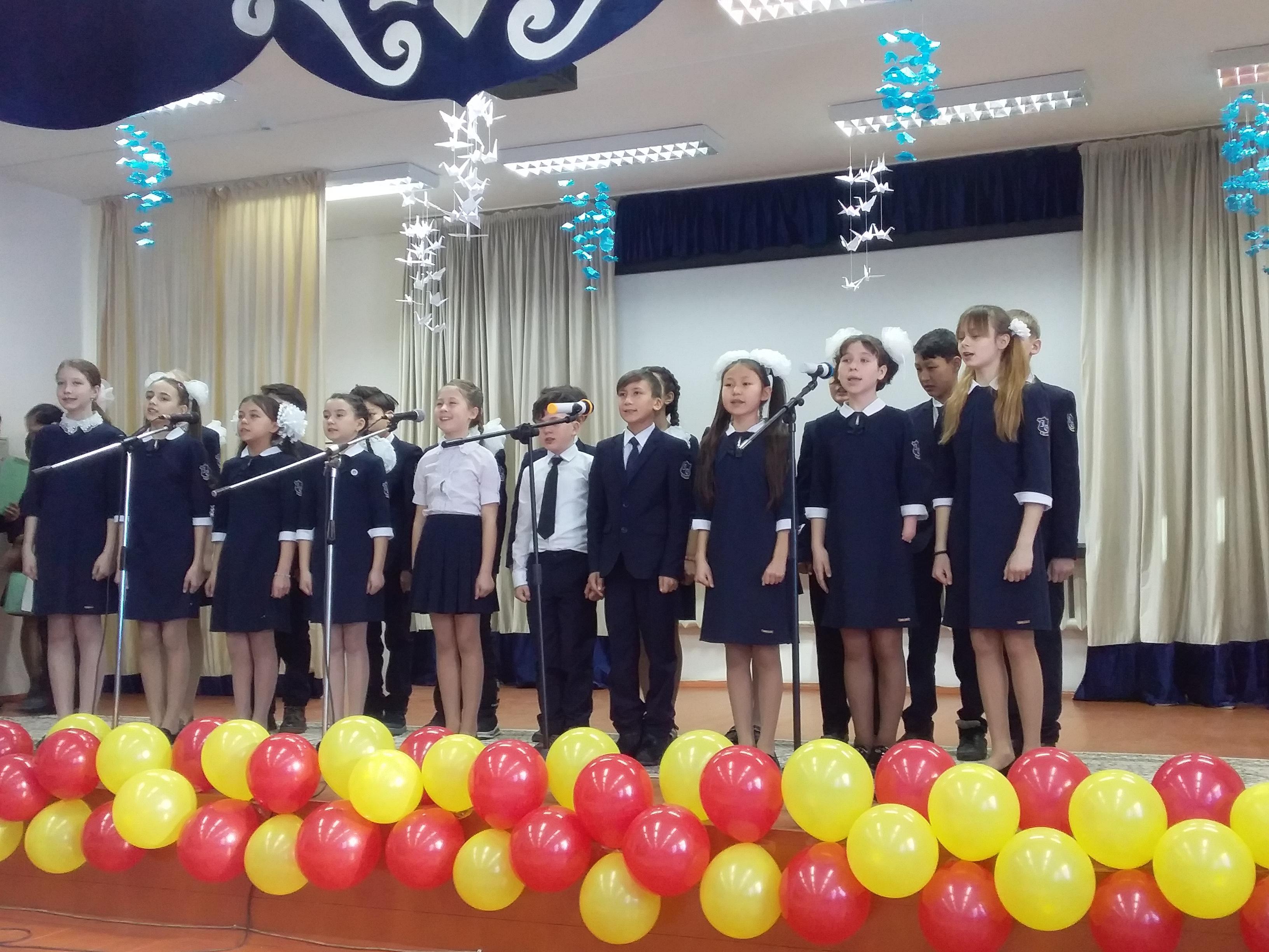 Конкурс патриотической песни среди учащихся 5-7 классов