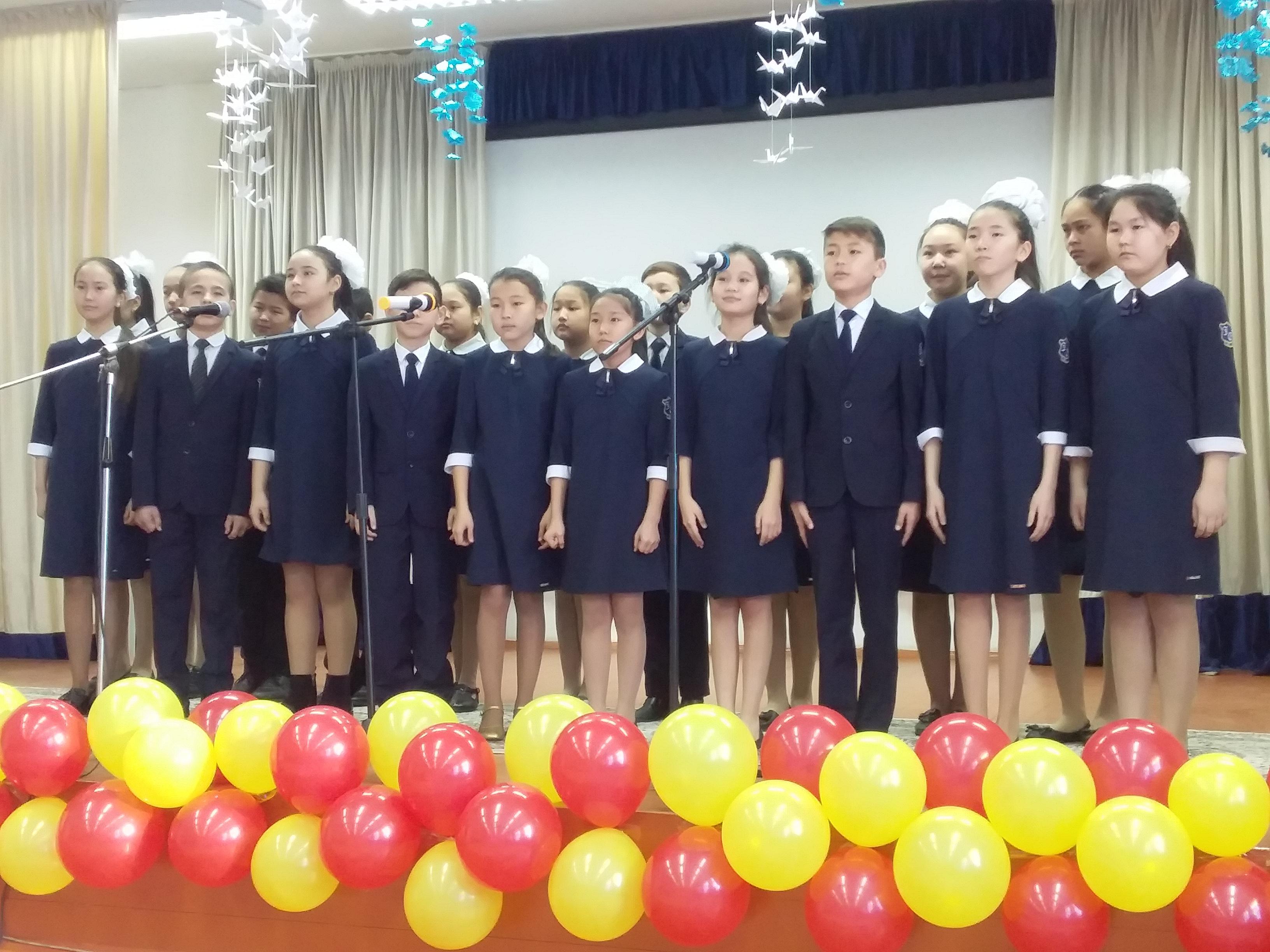 Конкурс патриотической песни среди учащихся 5-7 классов