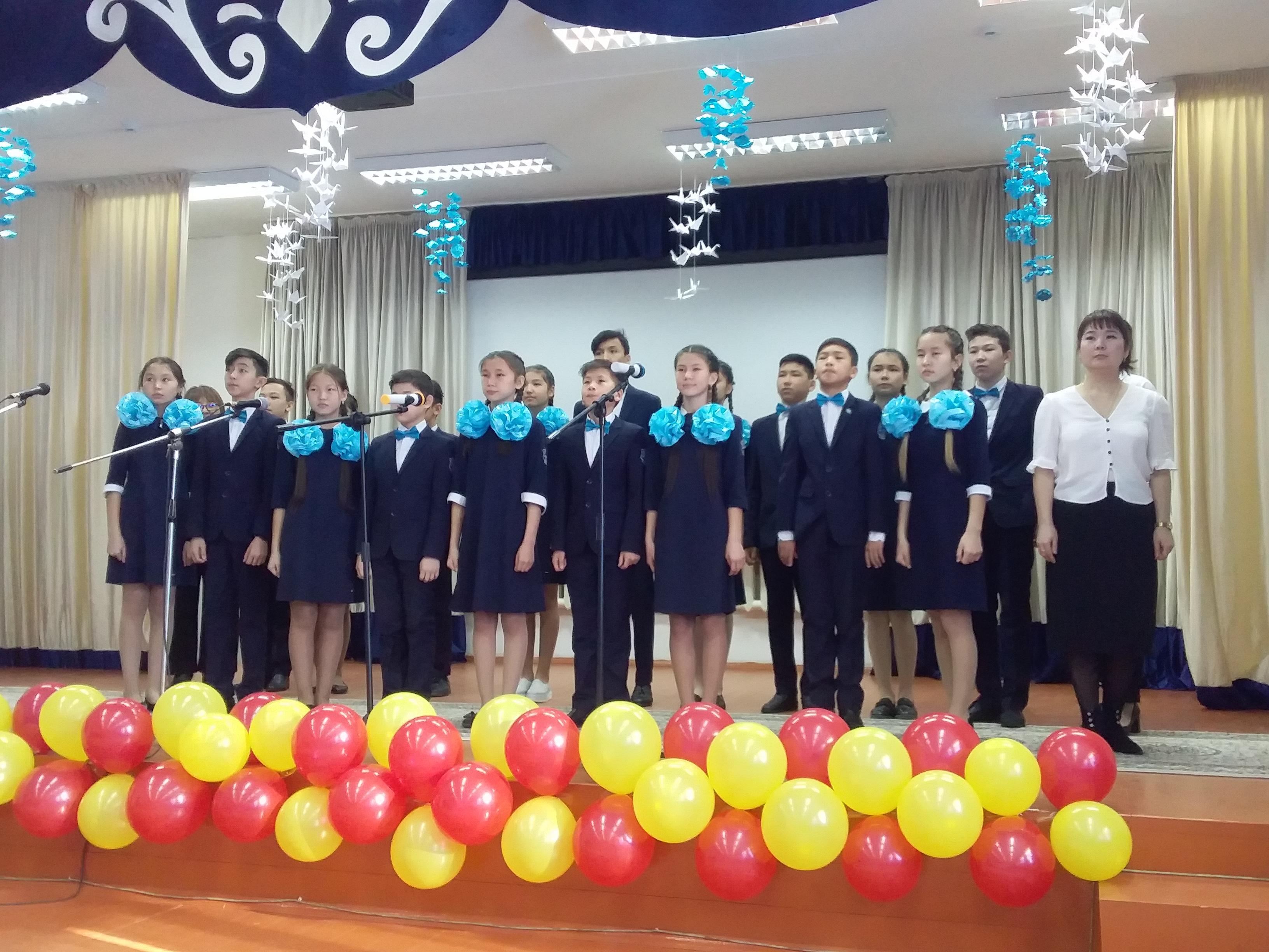 Конкурс патриотической песни среди учащихся 5-7 классов