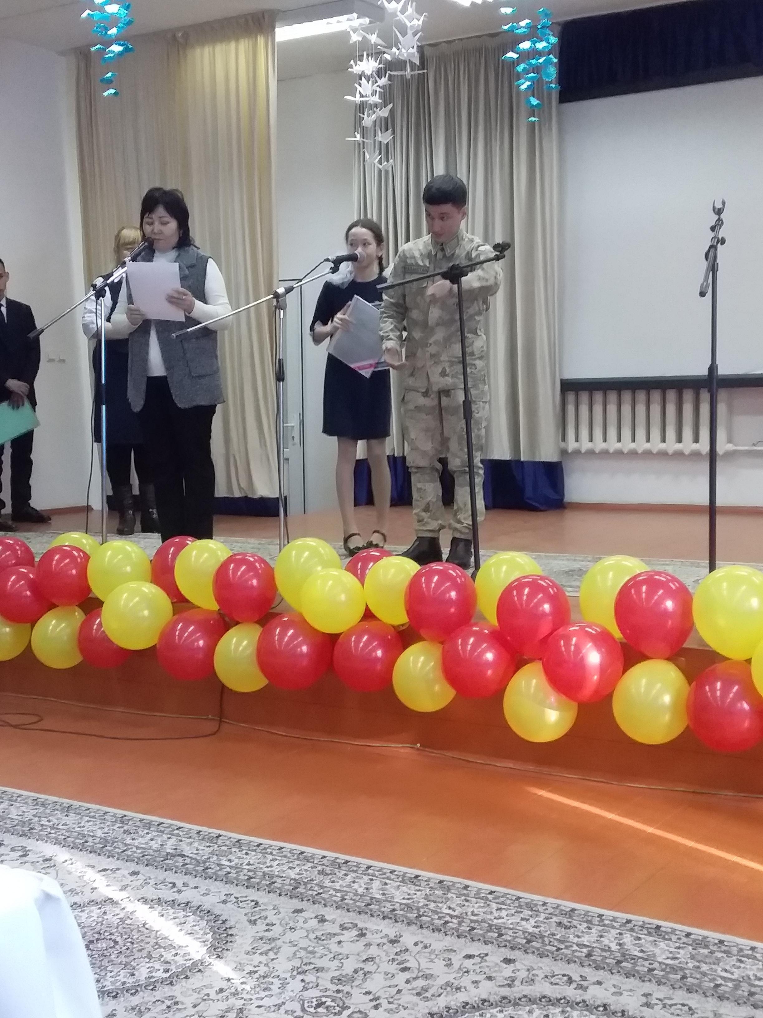 Конкурс патриотической песни среди учащихся 5-7 классов