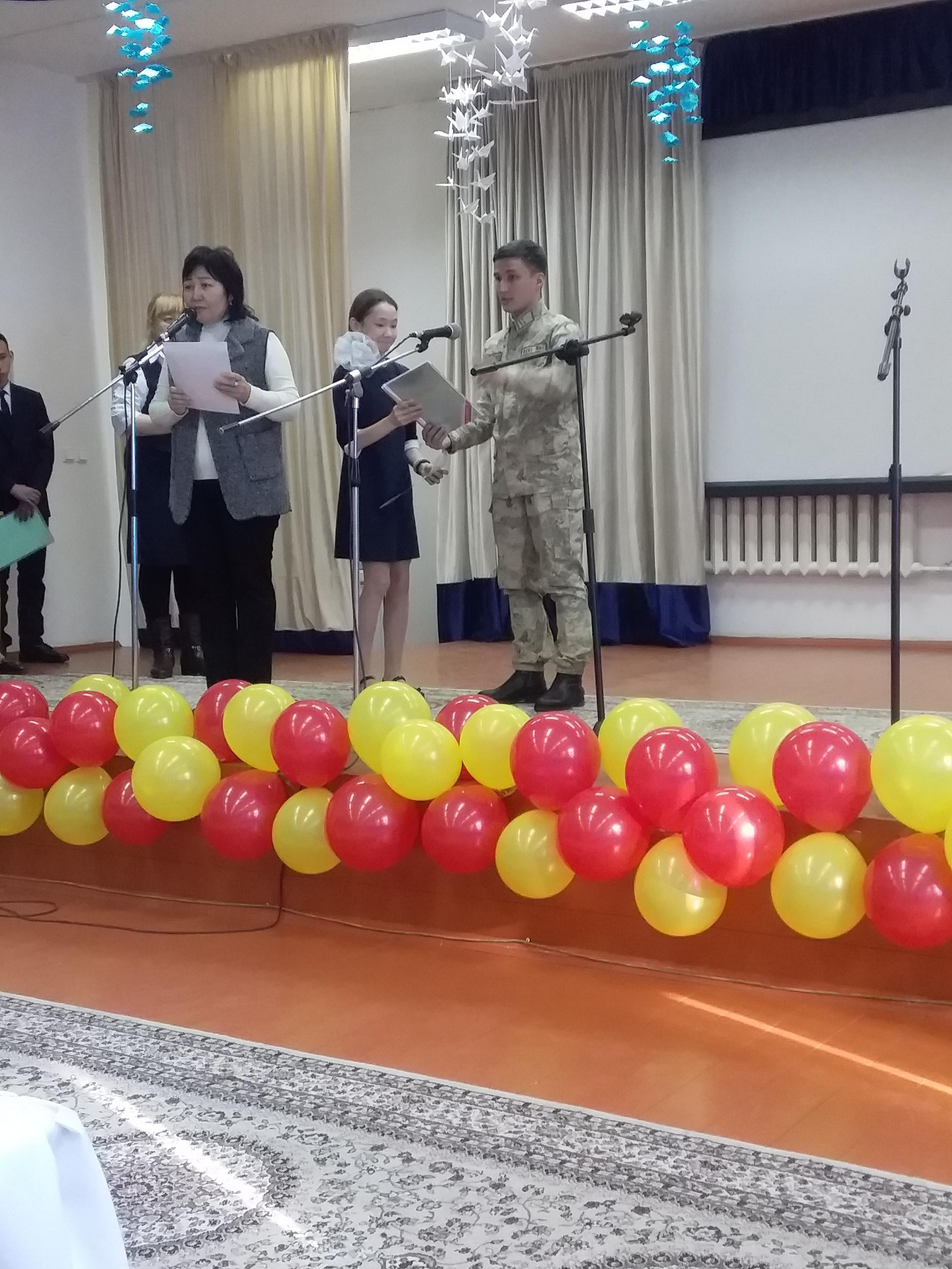 Конкурс патриотической песни среди учащихся 5-7 классов