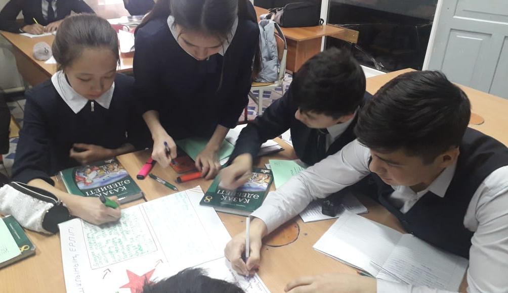 Қазақ тілі мен әдебиеті пәнінің айлығы