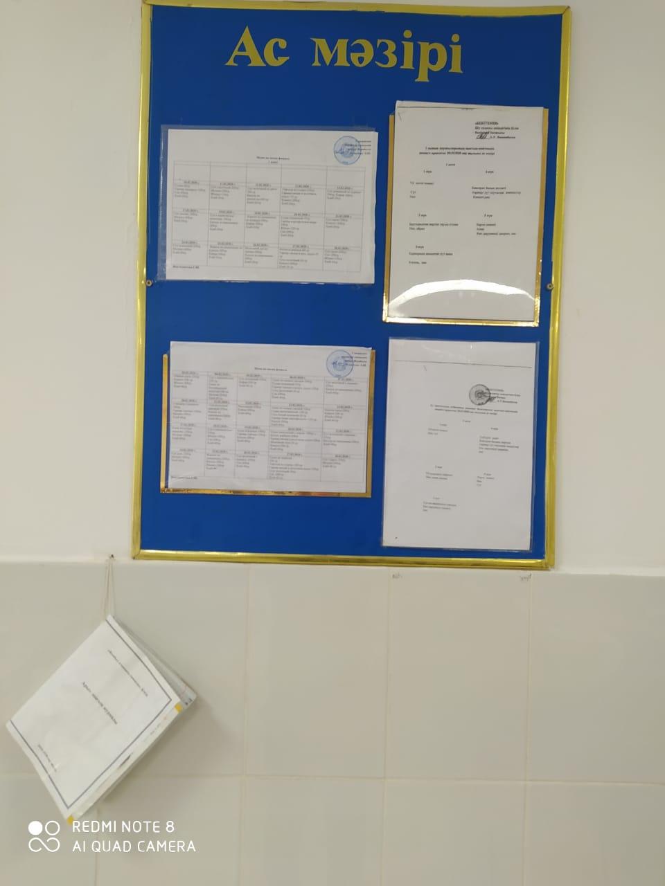 Ұйымдастырылған ыстық тамақ туралы